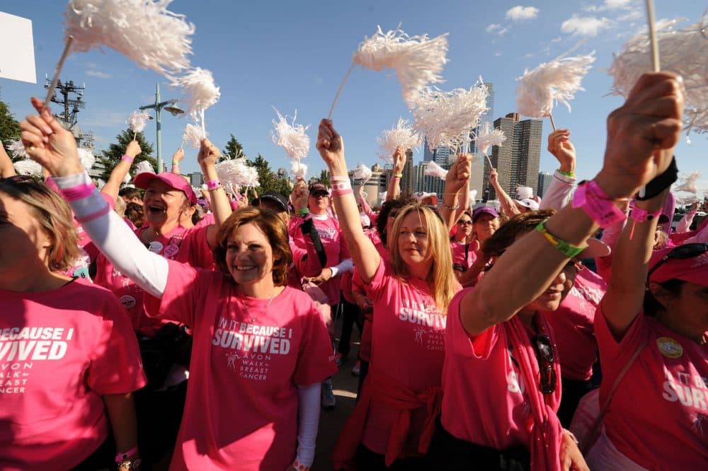 Participants attend the 2011 Avon Walk For Breast Cancer New York on October 16, 2011 in New York City.  (Dimitrios Kambouris/Getty Images for Avon)