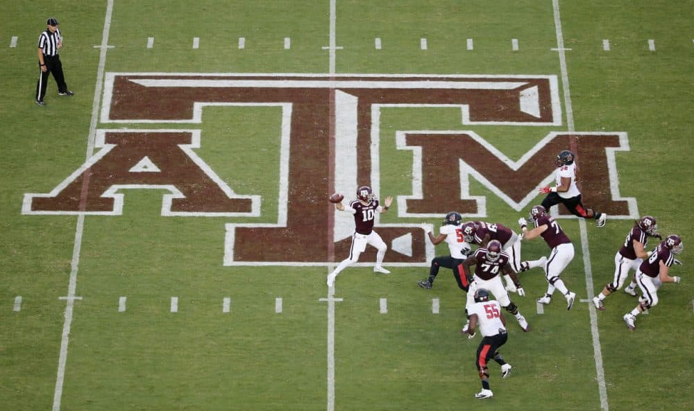 The Twitterverse didn't appreciate a series of tweets from Texas A&amp;M's wide receivers coach. (Scott Halleran/Getty Images)