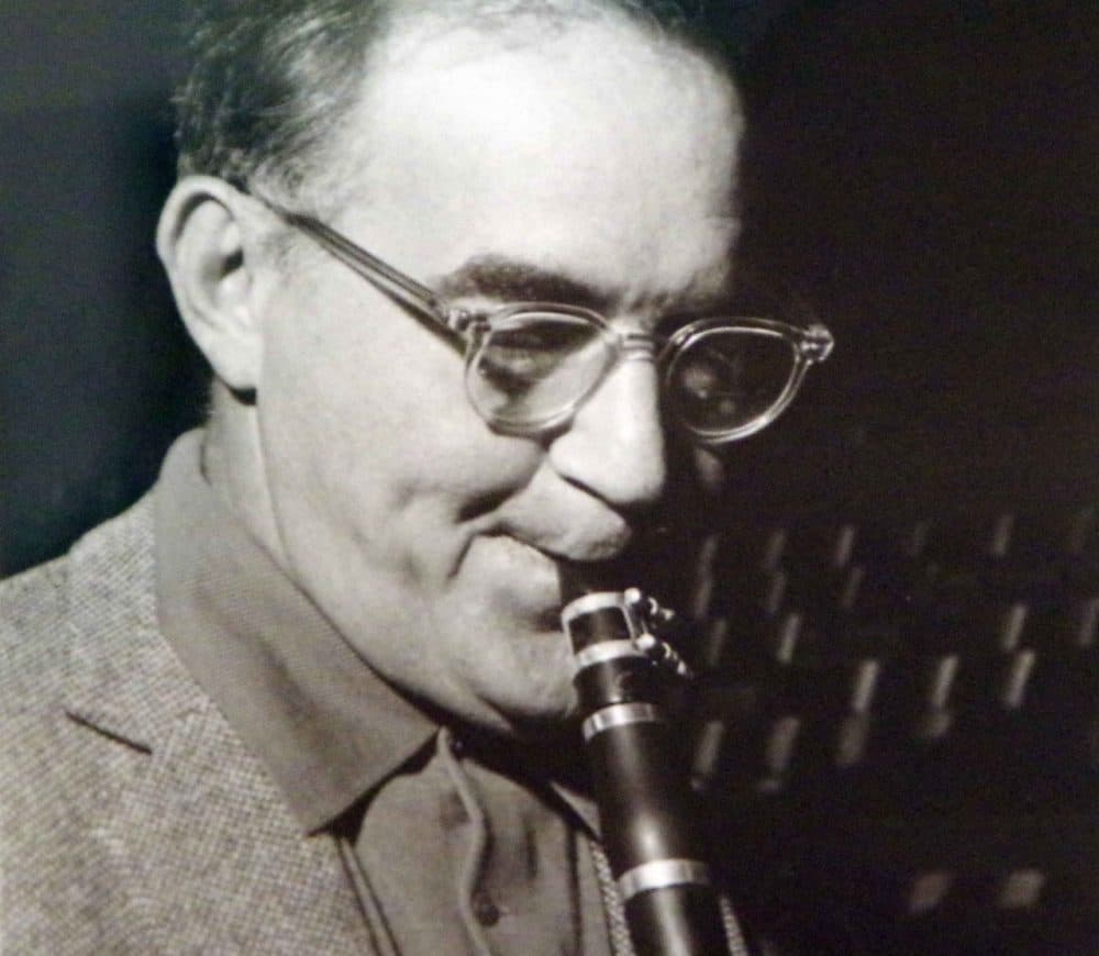 Benny Goodman, jazz clarinetist, at the Märkisches Museum in Berlin. (Mike Steele/Flickr)