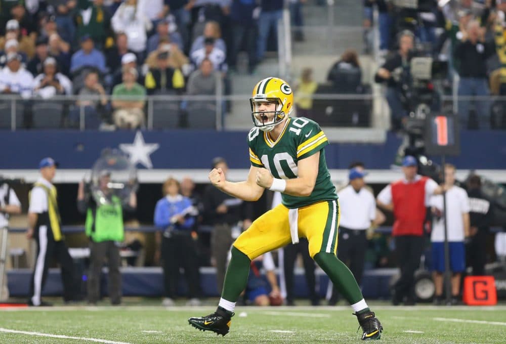 Why is former Packers quarterback Matt Flynn excited? He just sold his car for $7,000. (Ronald Martinez/Getty Images)