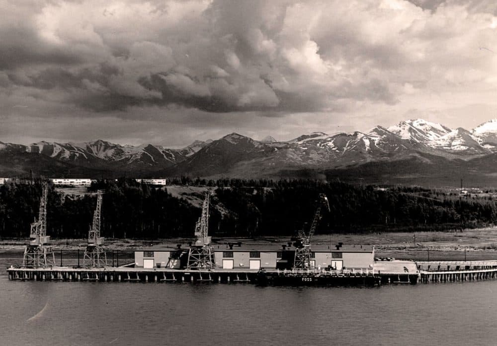 Terminal 1 of the port, completed in 1961. 
(Photo/Courtesy Port of Anchorage via Alaska Public Media)