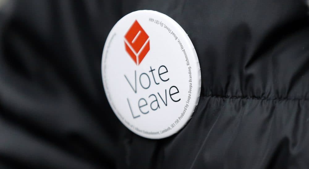 Phil Budden: &quot;Make no mistake: Britain’s upcoming sovereign decision matters greatly to those in the U.S. Here’s why.&quot; A Pro-Brexit campaigner hands out leaflets at Liverpool Street station in London. (Frank Augstein/AP)