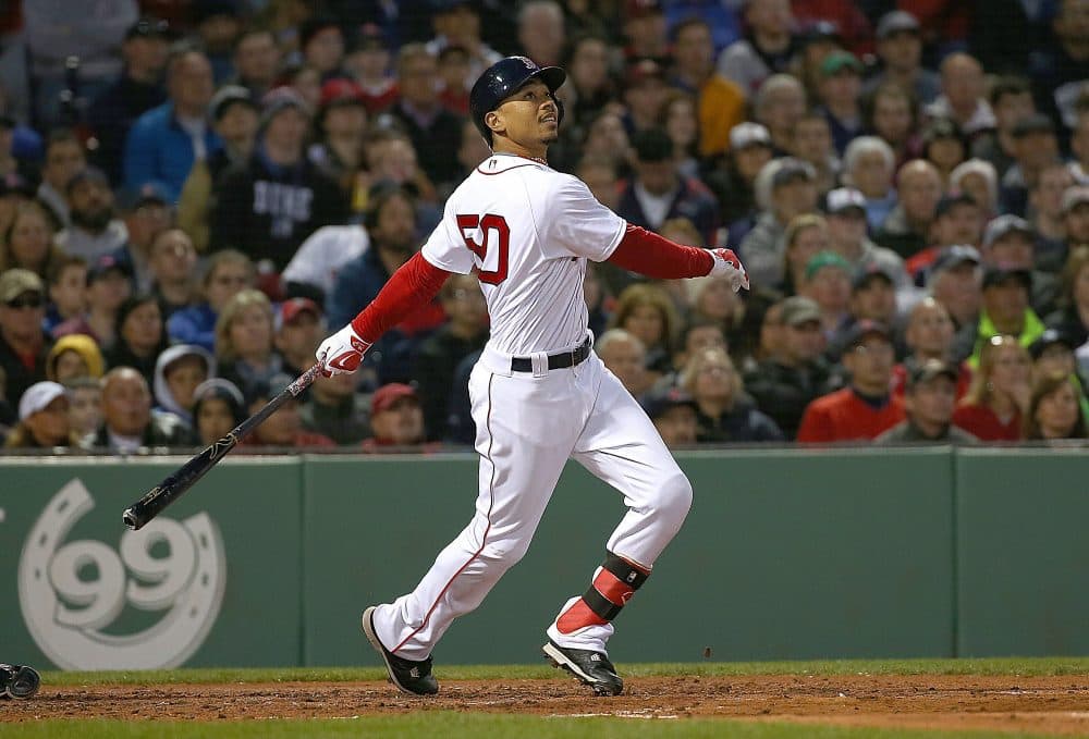 Mookie Betts is crushing the ball this year, but where does he fit into the all-time Mookie rankings? (Jim Rogash/Getty Images)