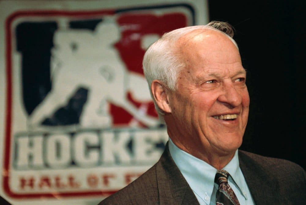&quot;He was the embodiment of old-timey hockey,&quot; Bill Littlefield writes of Gordie Howe, who passed away Friday at age 88. (Dawn Villella/AP)