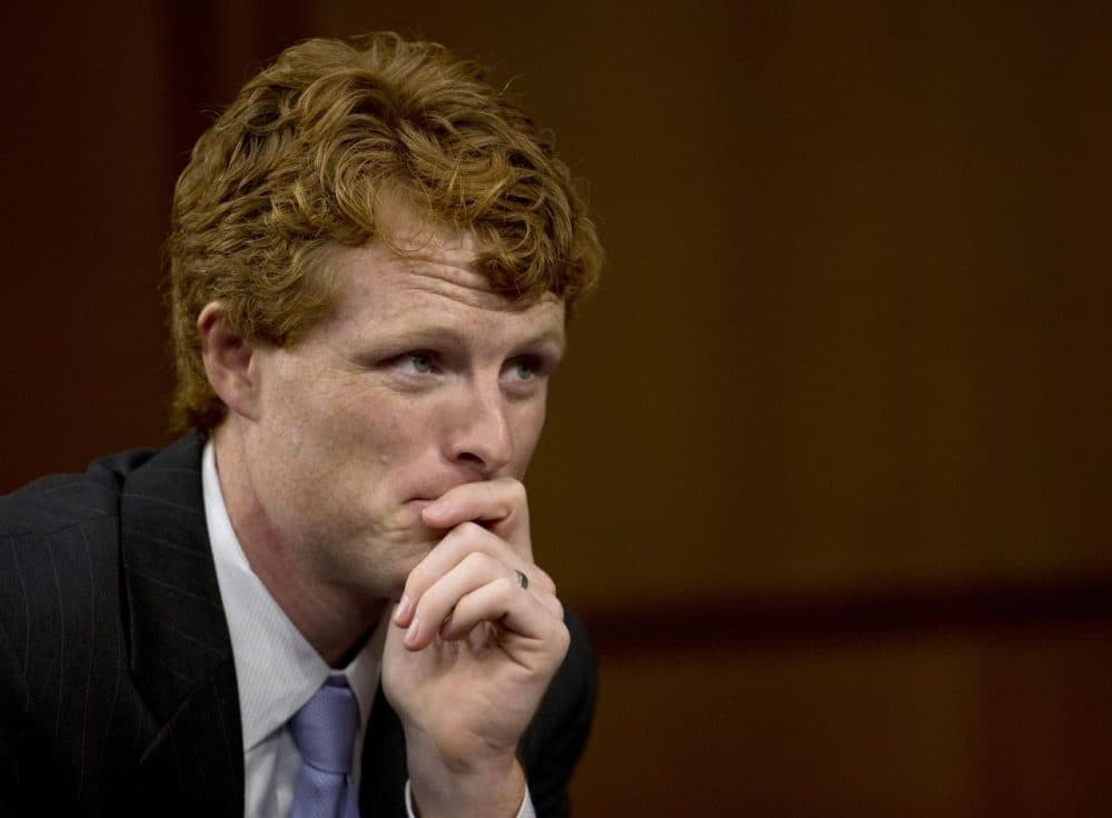U.S. Rep. Joe Kennedy was among those who staged a sit-in on the floor of the House Wednesday, pushing for a vote on gun control. (Carolyn Kaster/AP File)