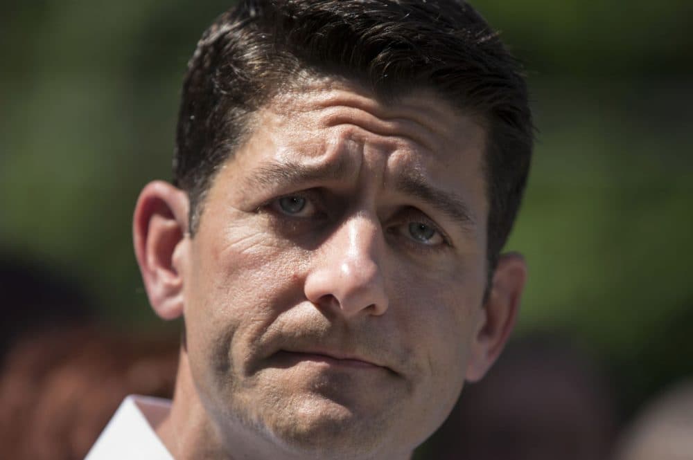 In answer to a reporter's question, House Speaker Paul Ryan of Wis. said Donald Trump's comments about an American-born judge of Mexican heritage are the &quot;textbook definition of a racist comment,&quot; during a news conference about his agenda to relieve poverty in America, Tuesday, June 7, 2016, in Washington. But Ryan, who endorsed Trump only last week after a lengthy delay, went on to say: &quot;But do I believe Hillary Clinton is the answer? No, I do not.&quot; (J. Scott Applewhite/AP)