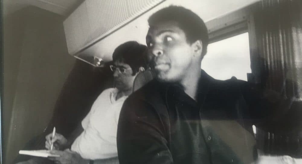 The author pictured with Muhammad Ali in July, 1974. (Co Rentmeester/courtesy)