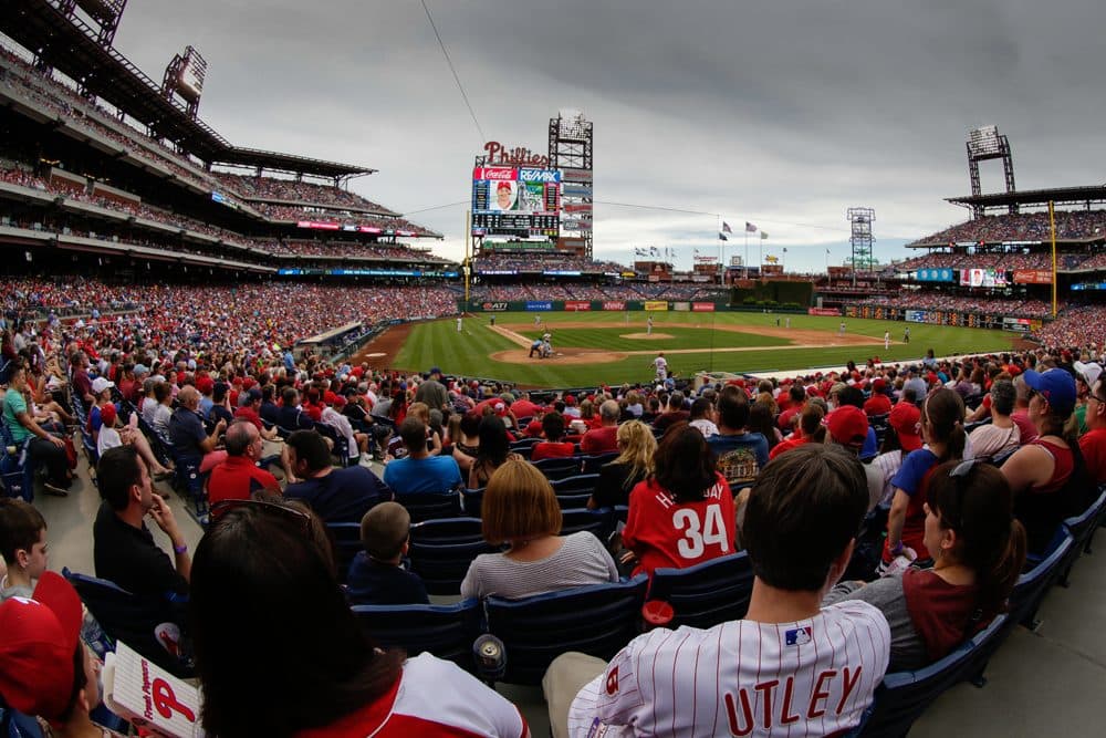 A view of the crowd watching the action during a game between the Philadelphia Phillies and the Kansas City Royals at Citizens Bank Park on July 2, 2016 in Philadelphia, Pennsylvania. The Royals won 6-2. (Hunter Martin/Getty Images)