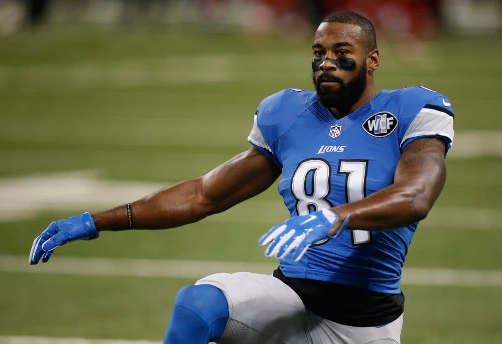 Calvin Johnson dominated defenses for nine years, but stepped away from the game to preserve his already-damaged health. (Gregory Shamus/Getty Images)
