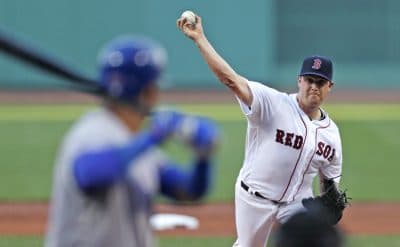 Currently in his first full season in an MLB rotation, 31-year-old knuckleballer Steven Wright is headed to the All-Star Game. (Charles Krupa/AP)