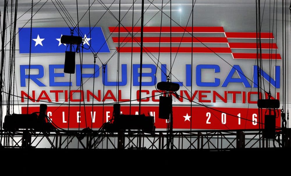 The Republican National Convention kicks off at the Quicken Loans Arena in Cleveland on Monday. (Carolyn Kaster/AP)