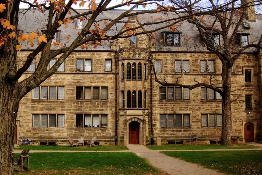 Leonard Hall on the Kenyon College campus in Gambier, Ohio. The college boasts a total enrollment of over 1,600 students, many of them politically active and involved. (Curt Smith/Flickr)