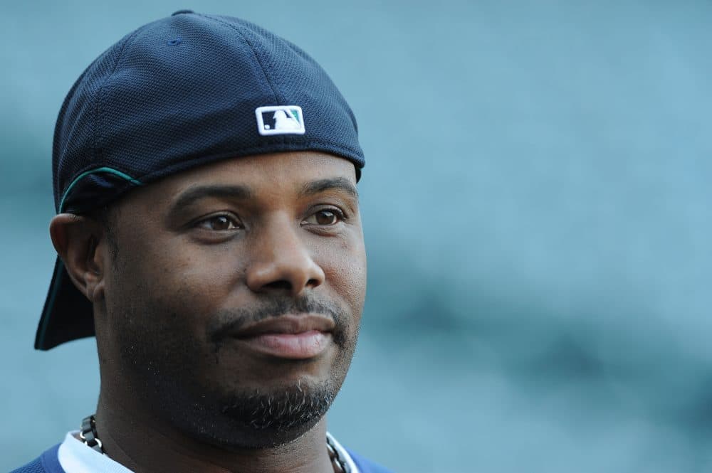 Ken Griffey Jr. will be enshrined in Cooperstown this weekend, having been on 99.3 percent of ballots. (Jacob de Golish/Getty Images)