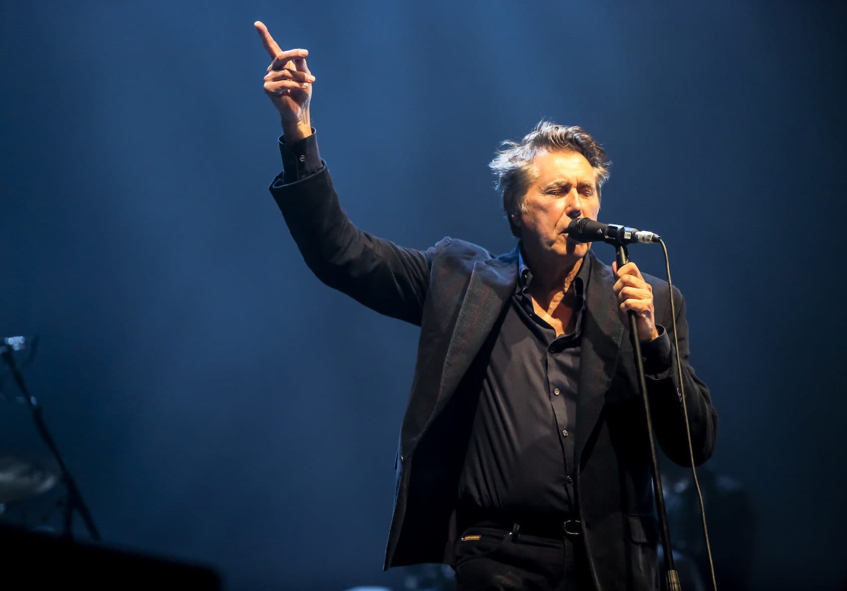 Bryan Ferry performing live at the New Theatre Oxford in England on May 9, 2015. (Courtesy Bryan Ferry)