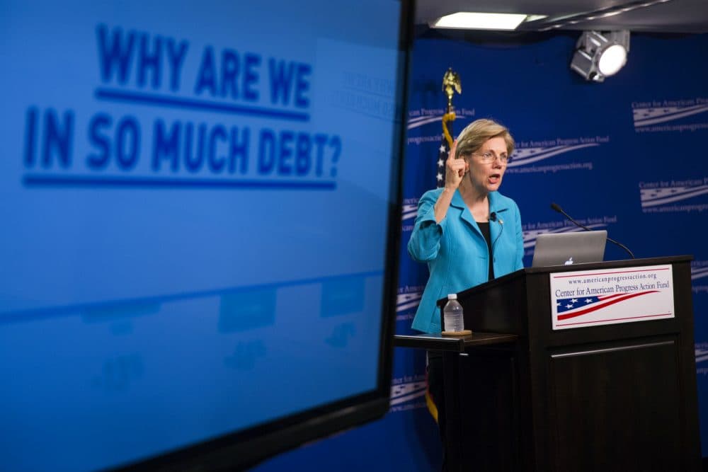 Alex Green: &quot;Revolution may be off the agenda at the DNC, but it may yet take hold in Washington, led by another star in the progressive firmament: Elizabeth Warren.&quot; Pictured: Sen. Elizabeth Warren, D-Mass., speaks to the Center of American Progress Action Fund, Wednesday, July 13, 2016, in Washington. (Evan Vucci/AP)