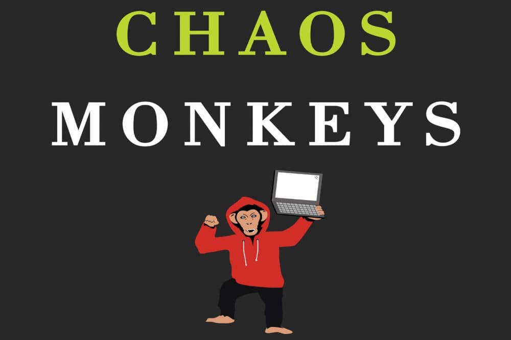 A portion of the cover of Antonio Garcia Martinez's new book, &quot;Chaos Monkeys.&quot; (Courtesy Harper)