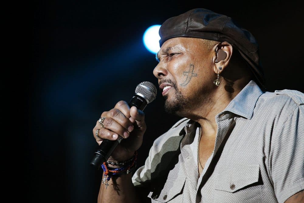 Aaron Neville performs on stage during a music festival on April 24, 2011 in Byron Bay, Australia. (Mark Metcalfe/Getty Images)
