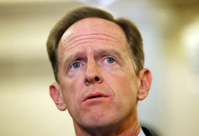 Sen. Pat Toomey (R-PA) speaks during a news conference on Capitol Hill, Sept. 9, 2014 in Washington, D.C. (Mark Wilson/Getty Images)