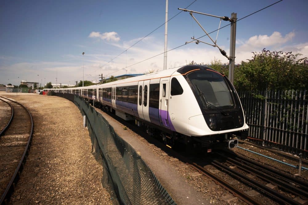 One of the new trains introduced to London's transportation system. (Courtesy Transport for London)