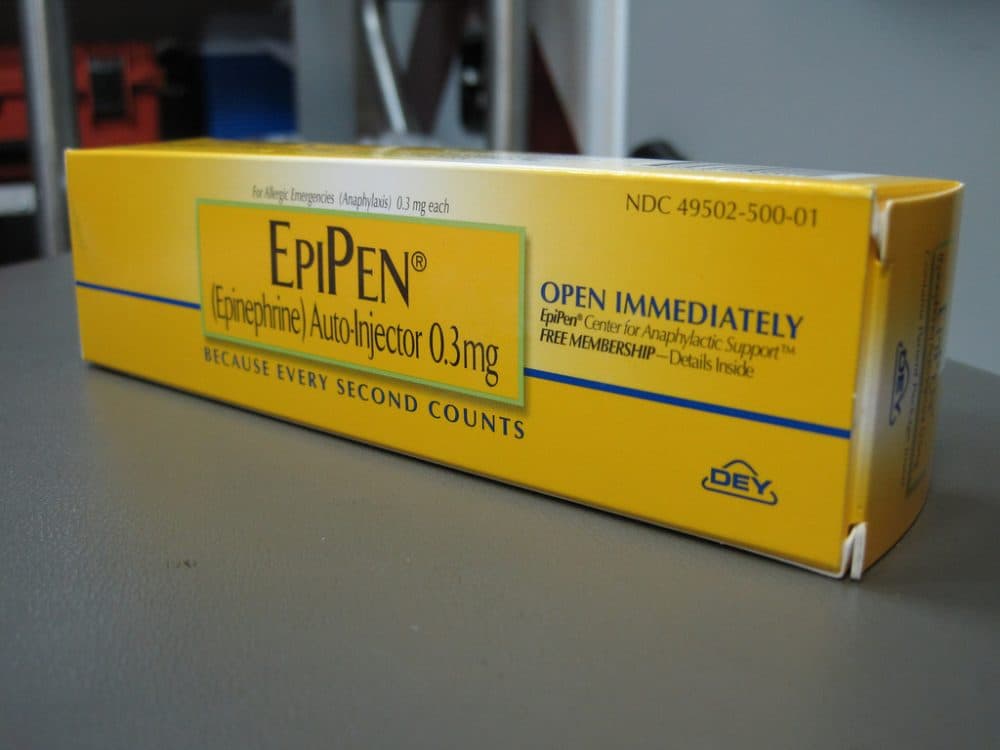 Mylan, the manufacturer of EpiPen, is introducing a generic version of the drug that will cost about half the price. (intropin/Flickr)