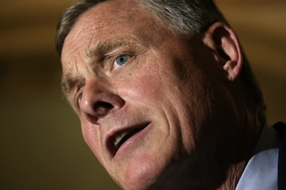 Sen. Richard Burr (R-NC) answers questions at the U.S. Capitol June 2, 2015 in Washington D.C. (Win McNamee/Getty Images)