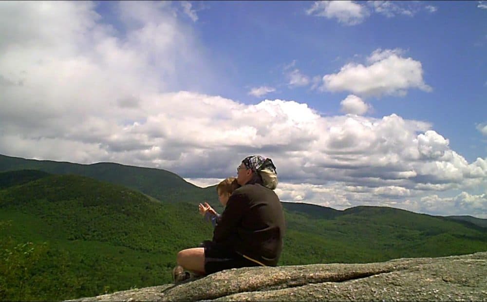 Sean and Sam Hurley on Welch Mountain in New Hampshire. (Courtesy Sean Hurley)