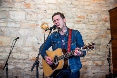 Brian Fallon performs at SXSW on March 17, 2016 in Austin, Texas. (Drew Anthony Smith/Getty Images for Island Records)