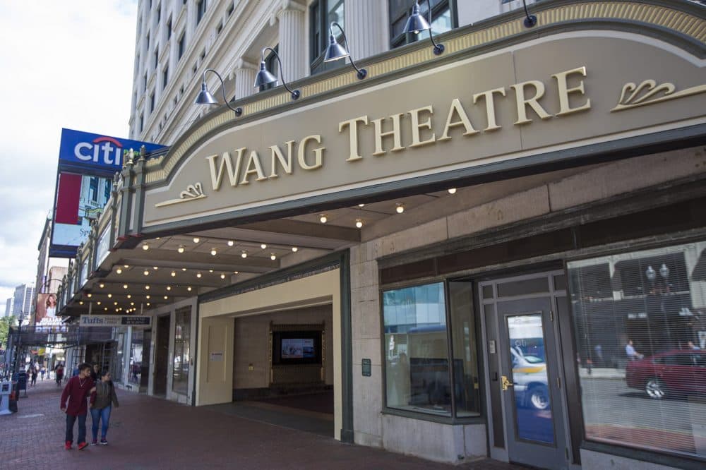The Wang Theatre on Tremont Street (Jesse Costa/WBUR)
