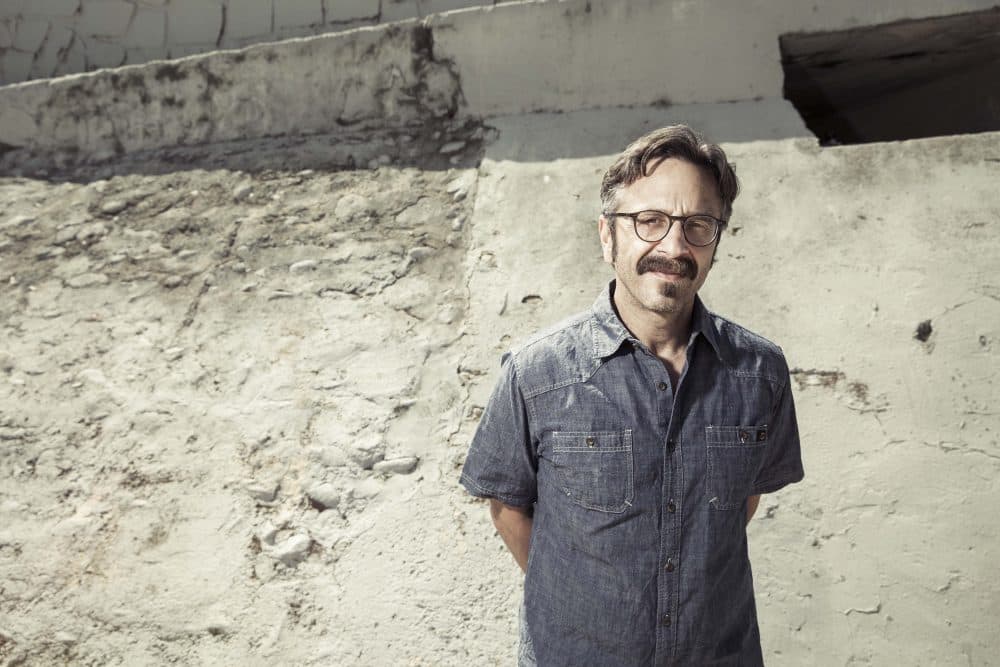 Comedian Marc Maron who hosts the acclaimed podcast WTF with Marc Maron will be performing two shows in Boston Saturday. (Courtesy Avalon Management)