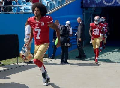 According to a recent survey, Colin Kaepernick is the most disliked player in the NFL. (Grant Halverson/Getty Images)