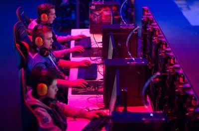 Famous athletes are investing in the e-sports industry. What's drawing them to the world of competitive gaming? (Andrey Rudakov/Bloomberg via Getty Images)