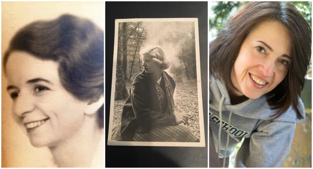 L-R: Ellen Daniloff, the author’s grandmother, pictured in 1934; Aya Daniloff, the author’s aunt, pictured in 1952; the author pictured in 2009. (Courtesy)