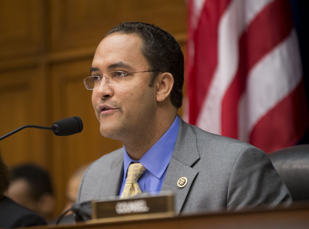 Rep. Will Hurd, R-Texas, speaks during a hearing on Cybersecurity on Wednesday, March 18, 2015, in Washington. (Pablo Martinez Monsivais/AP)