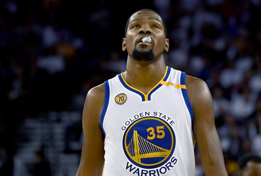 Golden State forward Kevin Durant. (Thearon W. Henderson/Getty Images)