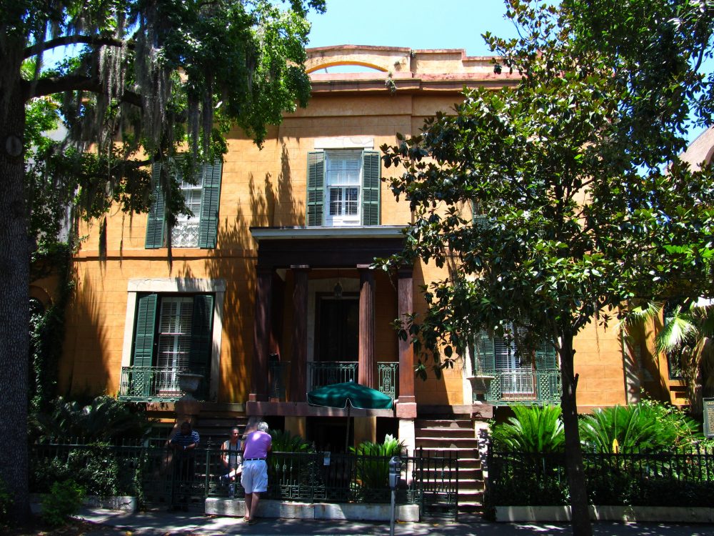 The Sorrel-Weed House in Savannah, Ga. is one location among the many that host ghost tours in the south. (Ken Lund/Flickr)
