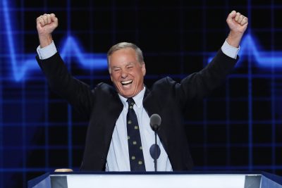 Former Vermont Gov. Howard Dean speaks during the second day of the Democratic National Convention in Philadelphia , Tuesday, July 26, 2016. (AP Photo/J. Scott Applewhite)