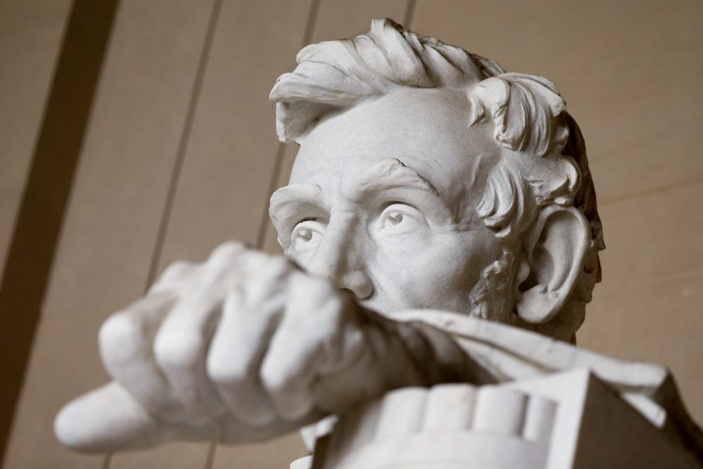 The Lincoln Memorial, Tuesday, April 7, 2015, in Washington. (Andrew Harnik/AP)