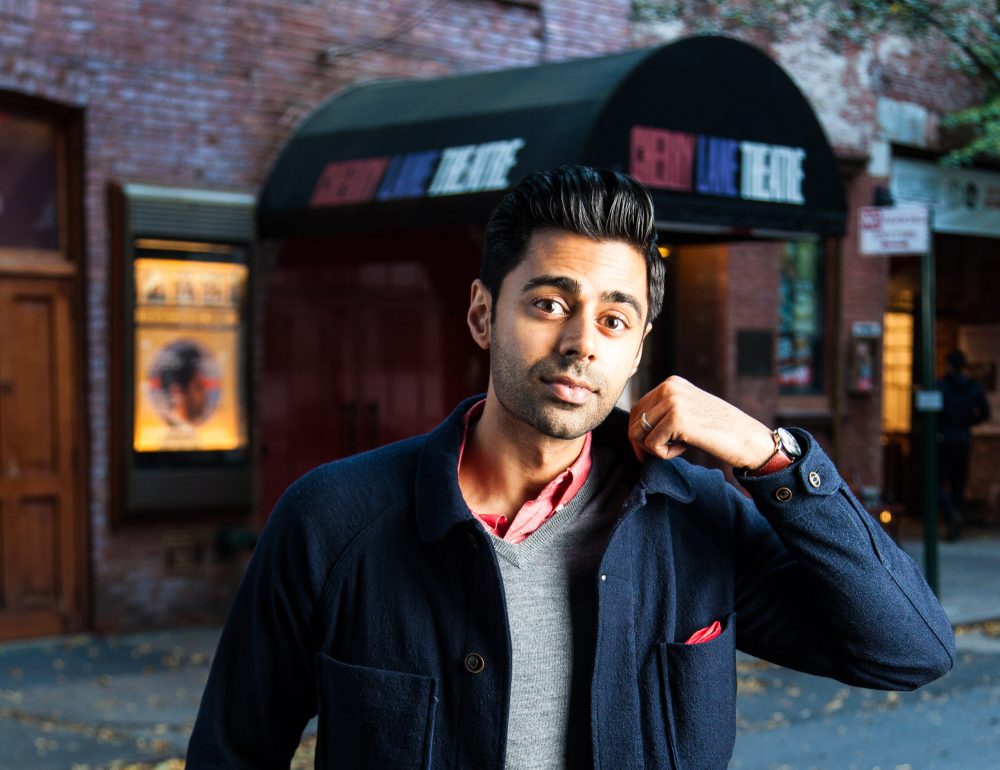 Comedian Hasan Minhaj, currently a correspondent on &quot;The Daily Show,&quot; is bringing is one-man show to Boston. (Courtesy Andrew Kist)