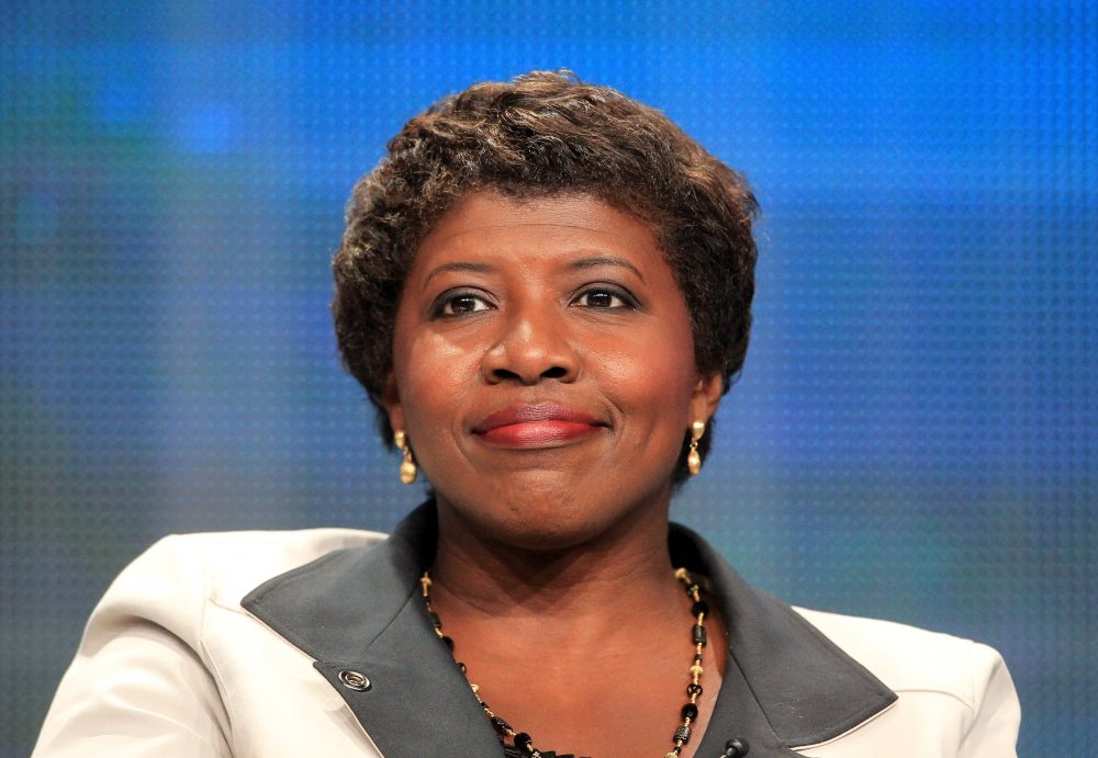 Gwen Ifill onstage at a PBS panel in Los Angeles. (Frederick M. Brown/Getty Images)