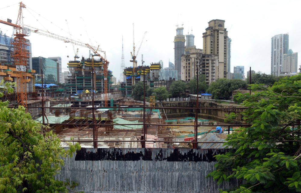A general view of the construction site of the luxury apartment block The Park, also dubbed &quot;Trump Tower,&quot; in Mumbai, India, on July 31, 2015. The development is not owned by President-elect Donald Trump, but bears his name under a license agreement. (Indranil Mukherjee/AFP/Getty Images)