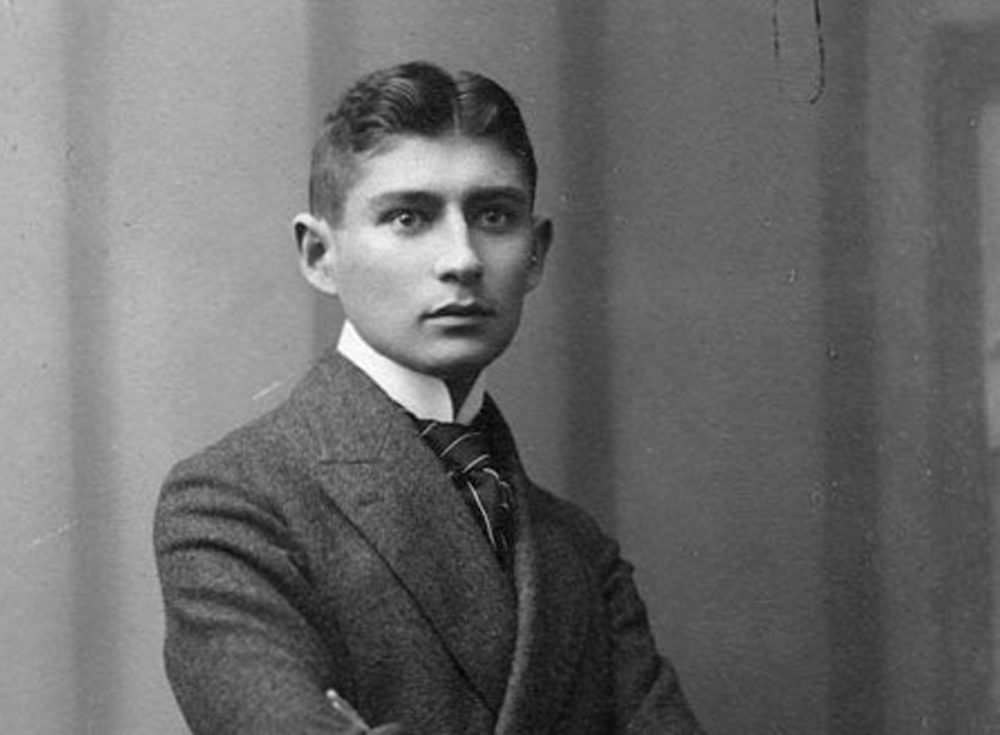 Franz Kafka, photographed as a young teen around 1906. (Wikimedia Commons)