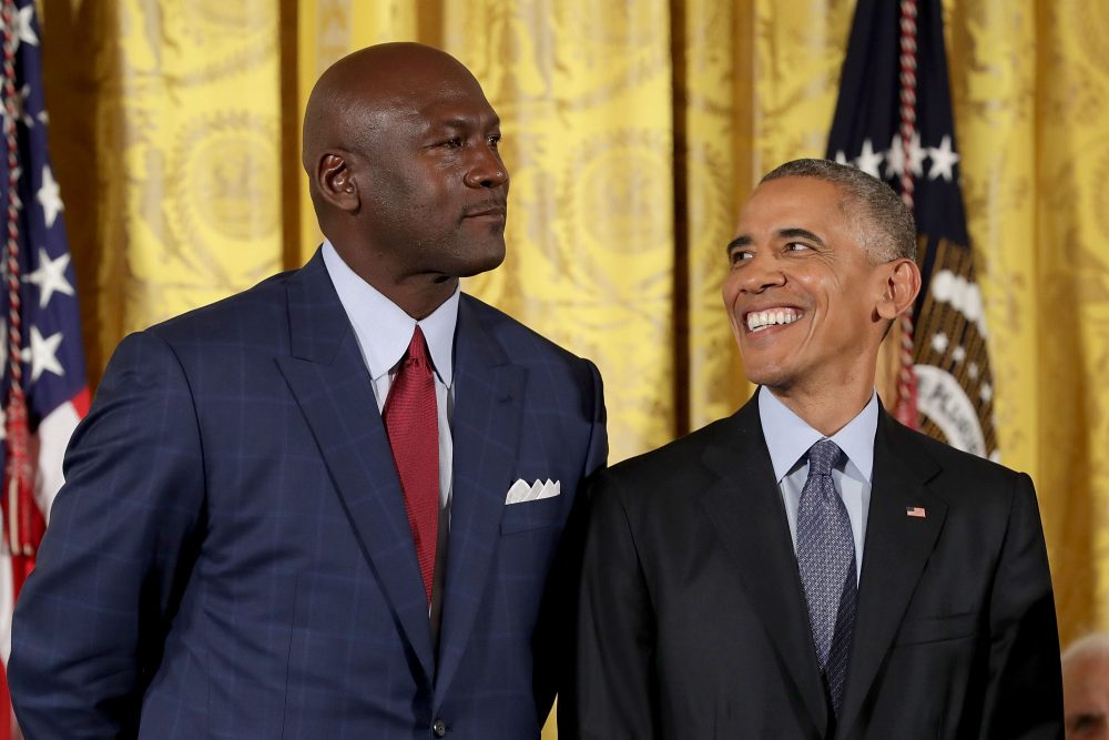 Michael Jordan was one of 21 recipients of the 2016 Presidential Medal of Freedom. (Chip Somodevilla/Getty Images)
