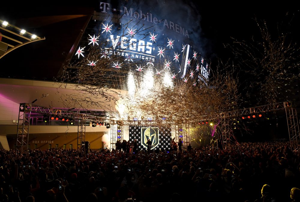 The NHL has a new franchise...the Vegas Golden Knights. (Ethan Miller/Getty Images)