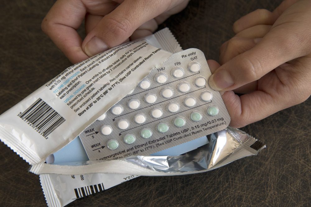 A one-month dosage of hormonal birth control pills is displayed Friday, Aug. 26, 2016, in Sacramento, Calif (Rich Pedroncelli/AP)