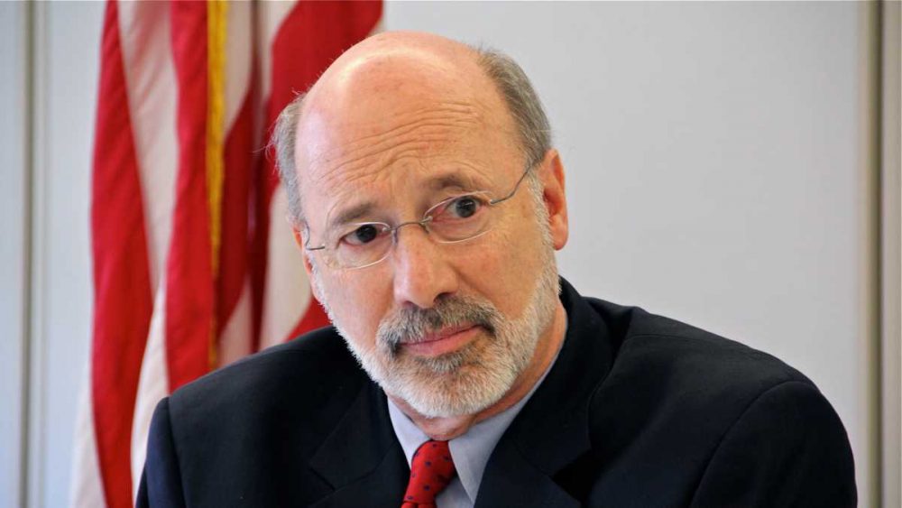 Gov. Tom Wolf has vetoed a measure to delay identification of a police officer involved in a shooting for 30 days or until an investigation is completed. Wolf says that when police shoot at civilians, the public has a right to know as much as possible. (Emma Lee/WHYY)