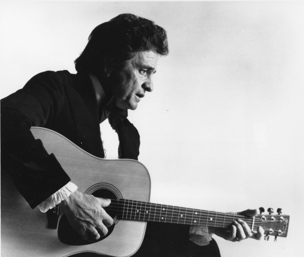 Musician Johnny Cash in 1977. (AP)