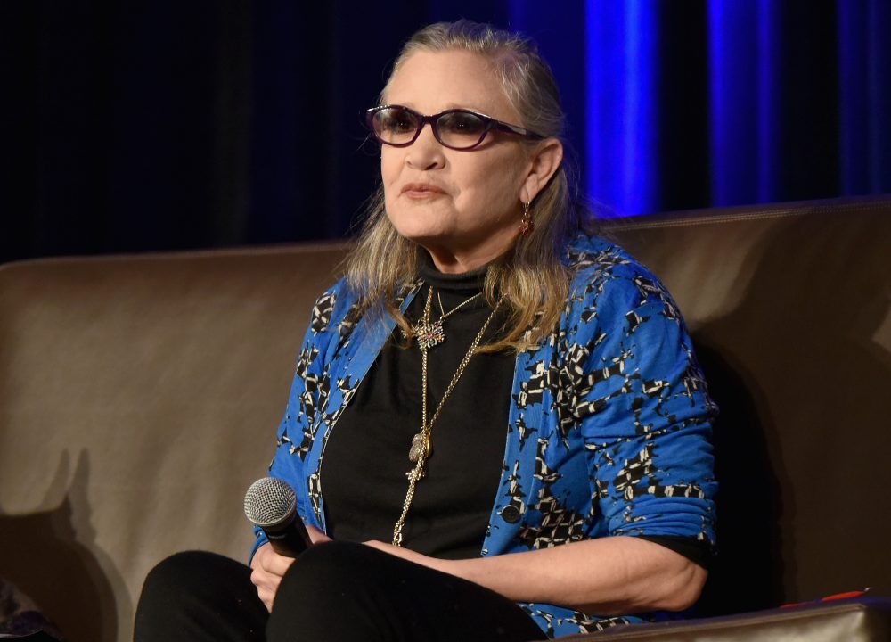 Actress Carrie Fisher speaks onstage during Wizard World Comic Con Chicago 2016 -- Day 4 at Donald E. Stephens Convention Center on Aug. 21, 2016 in Rosemont, Ill. (Daniel Boczarski/Getty Images for Wizard World)