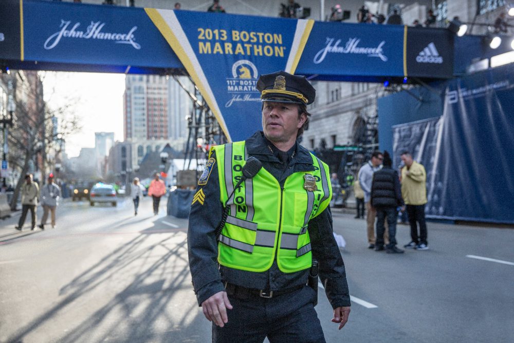 Mark Wahlberg in the film, 'Patriot's Day.' (Courtesy CBS Films and Lionsgate)