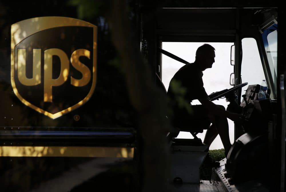 In this June 20, 2014, file photo, a United Parcel Service driver starts his truck after making a delivery in Cumming, Ga. UPS is one of many employers whose employees the International Brotherhood of Teamsters represents. (David Goldman/AP)