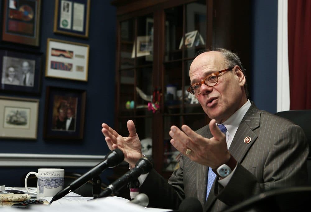 Rep. Steve Cohen (D-Tenn.) speaks to members of the media during a news conference in his office in April 2013 on Capitol Hill in Washington. (Alex Wong/Getty Images)